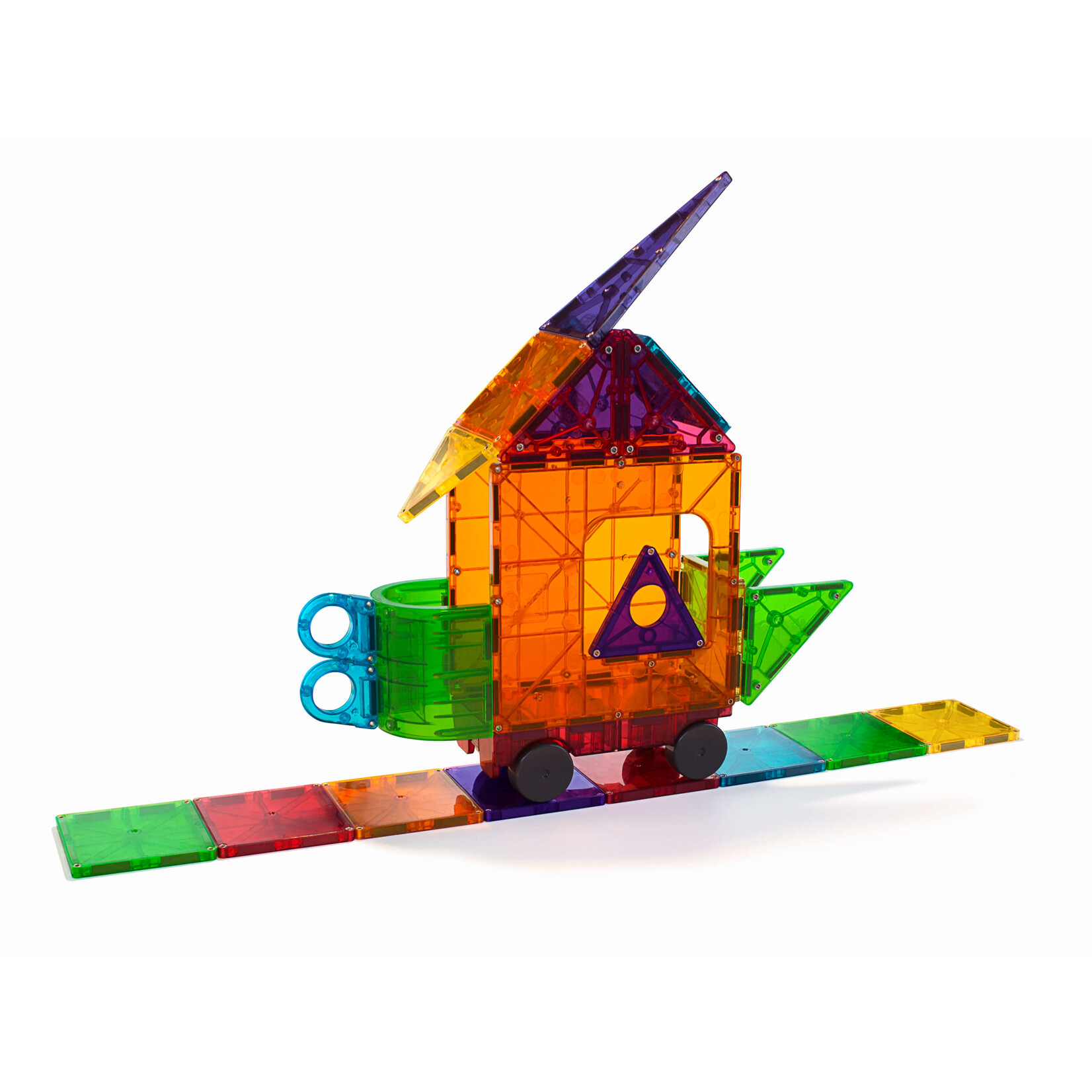 Valtech Magna-Tiles® Clear Colors 48-Piece Deluxe Set