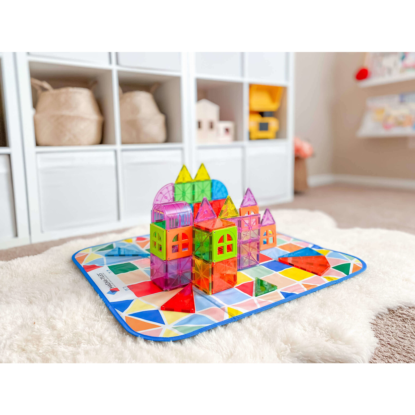 Valtech Magna-Tiles® Storage Bin & Interactive Play-mat