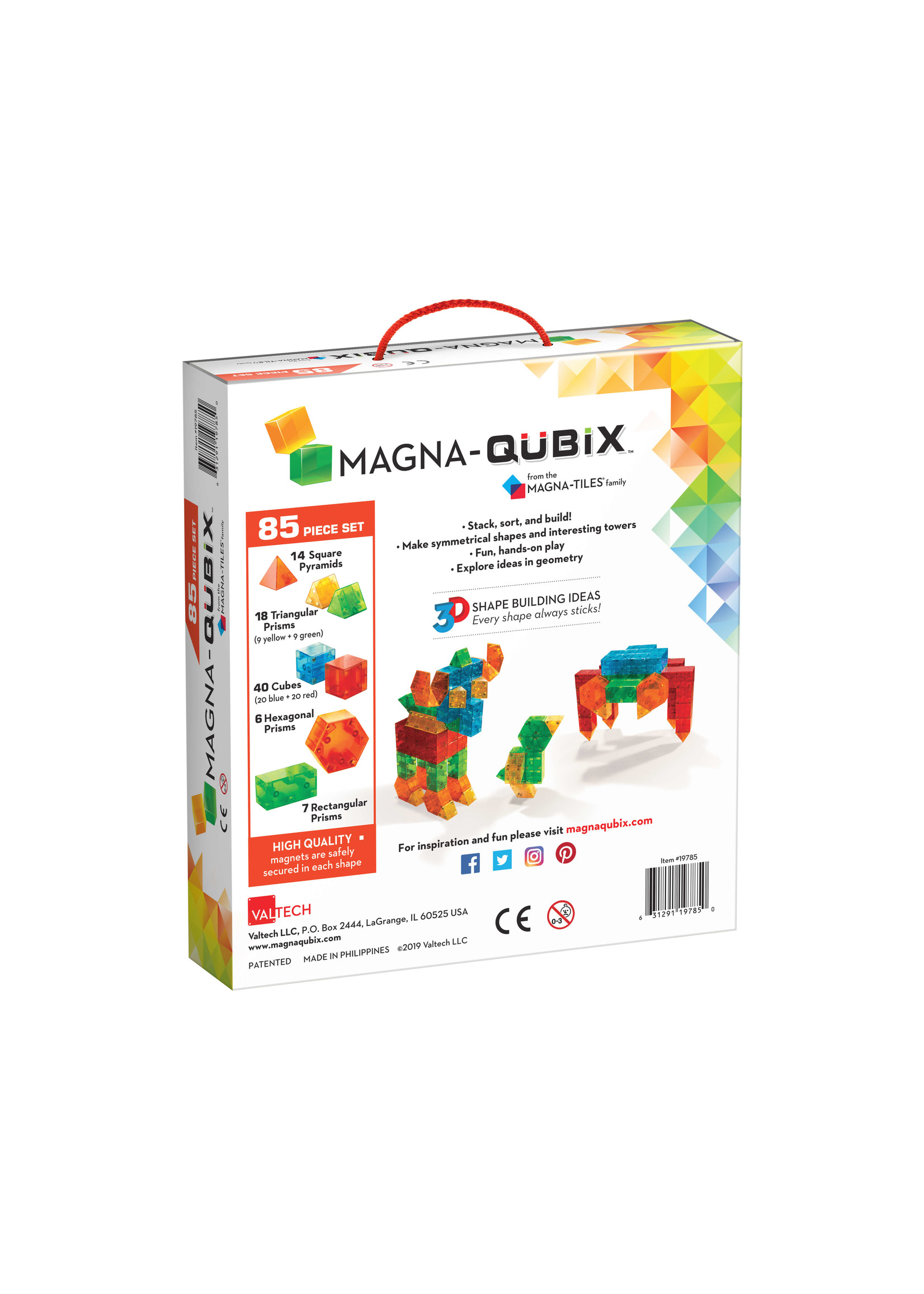 MagnaQubix® 85Piece Set Hub Hobby
