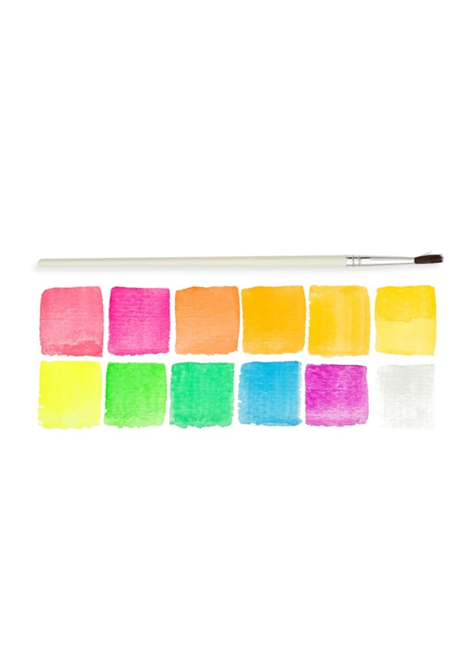 Ooly - Chroma Blends Watercolor Paint Set - Neon - Hub Hobby