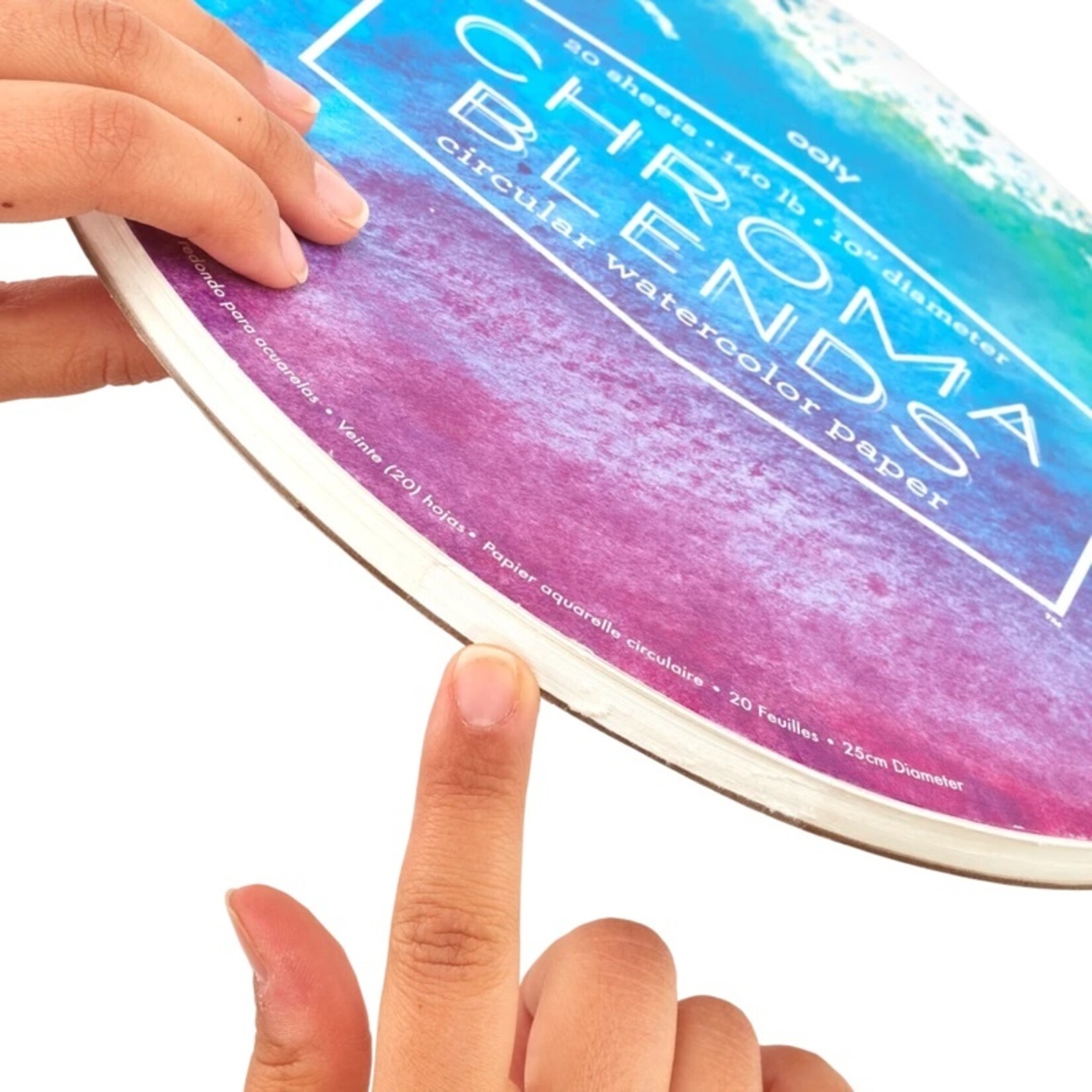 Ooly Chroma Blends Circular Watercolor Paper