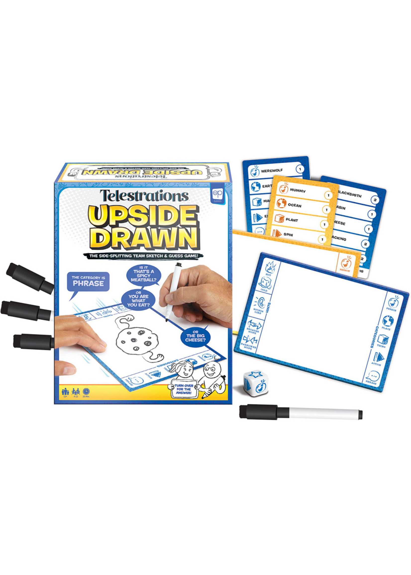 USAopoly Telestrations Upside Drawn