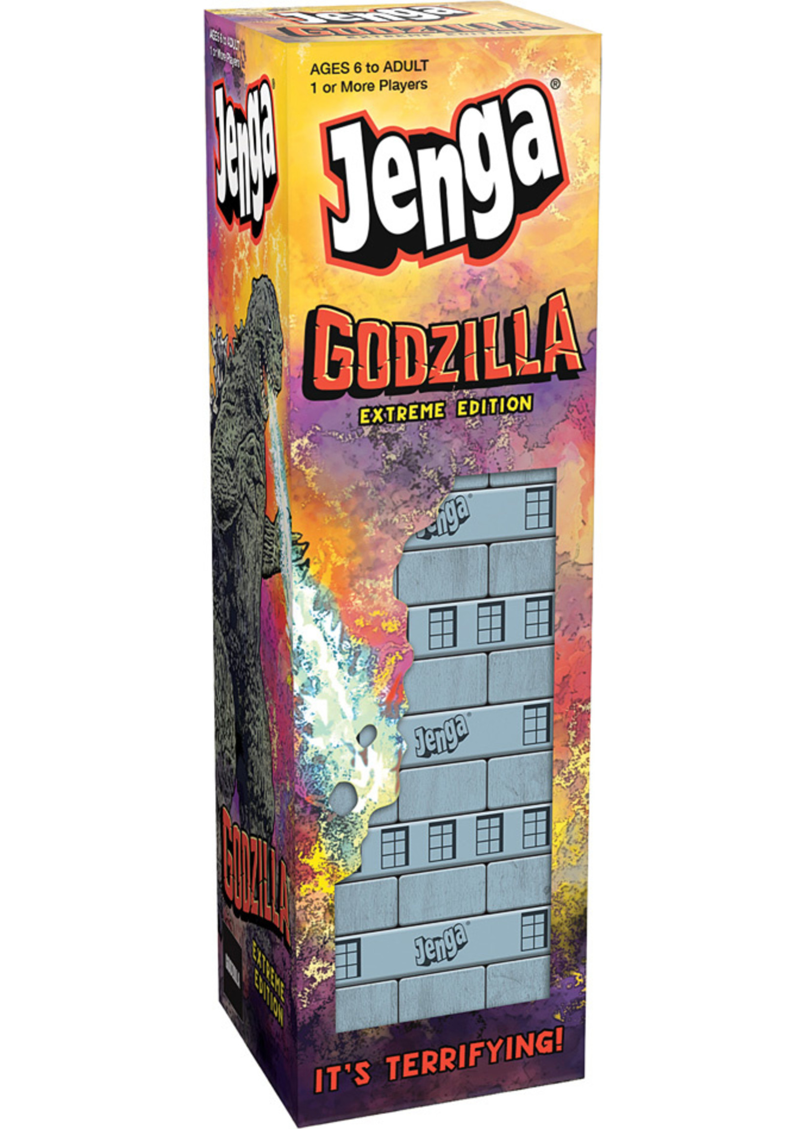 USAopoly Jenga: Godzilla