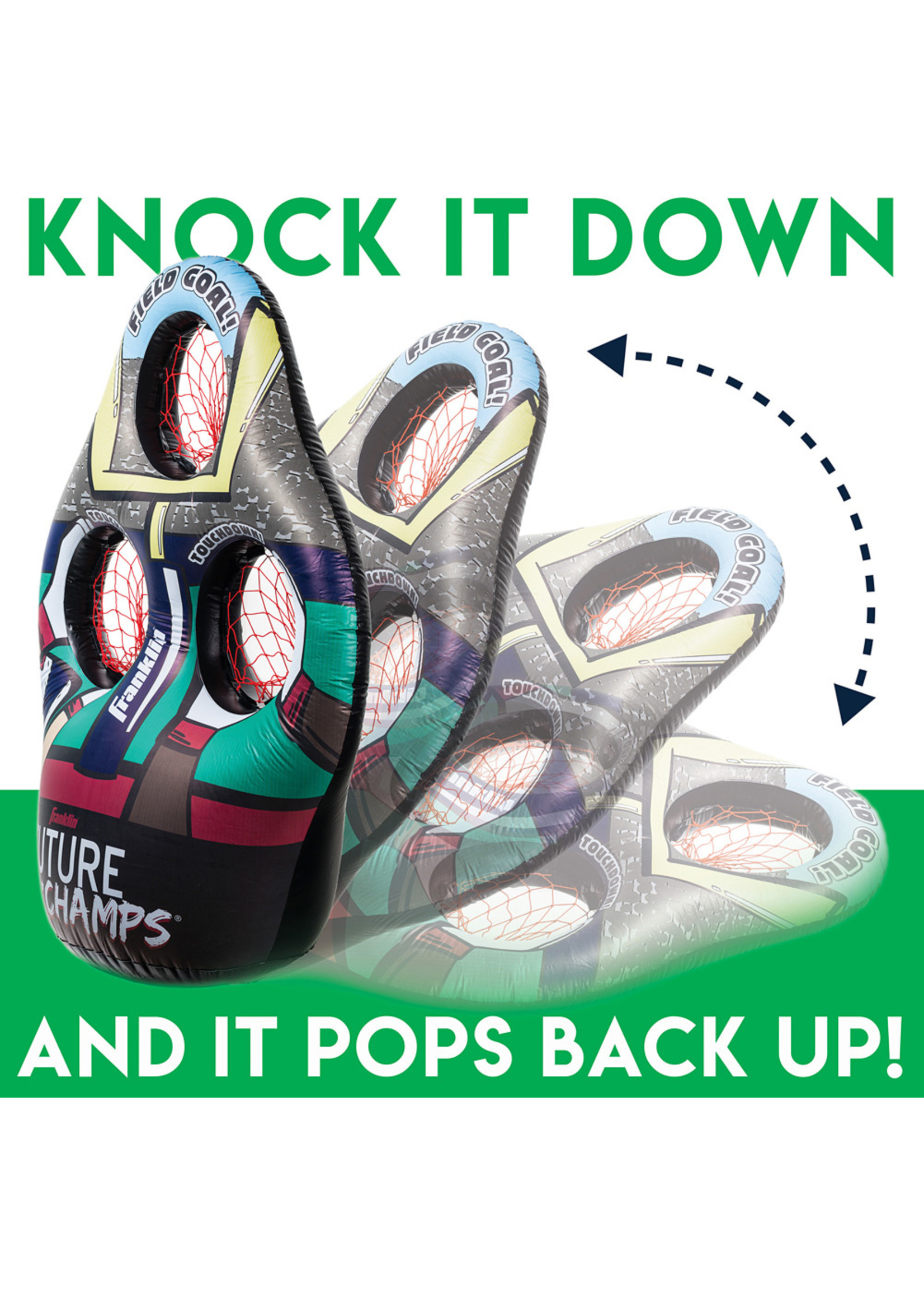 Inflatable 3-Hole Football Target Inflatable 3-Hole Football Target