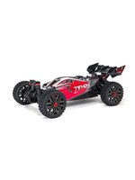 Arrma 1/8 Typhon 3S BLX V3 4WD Brushless Buggy RTR - Red