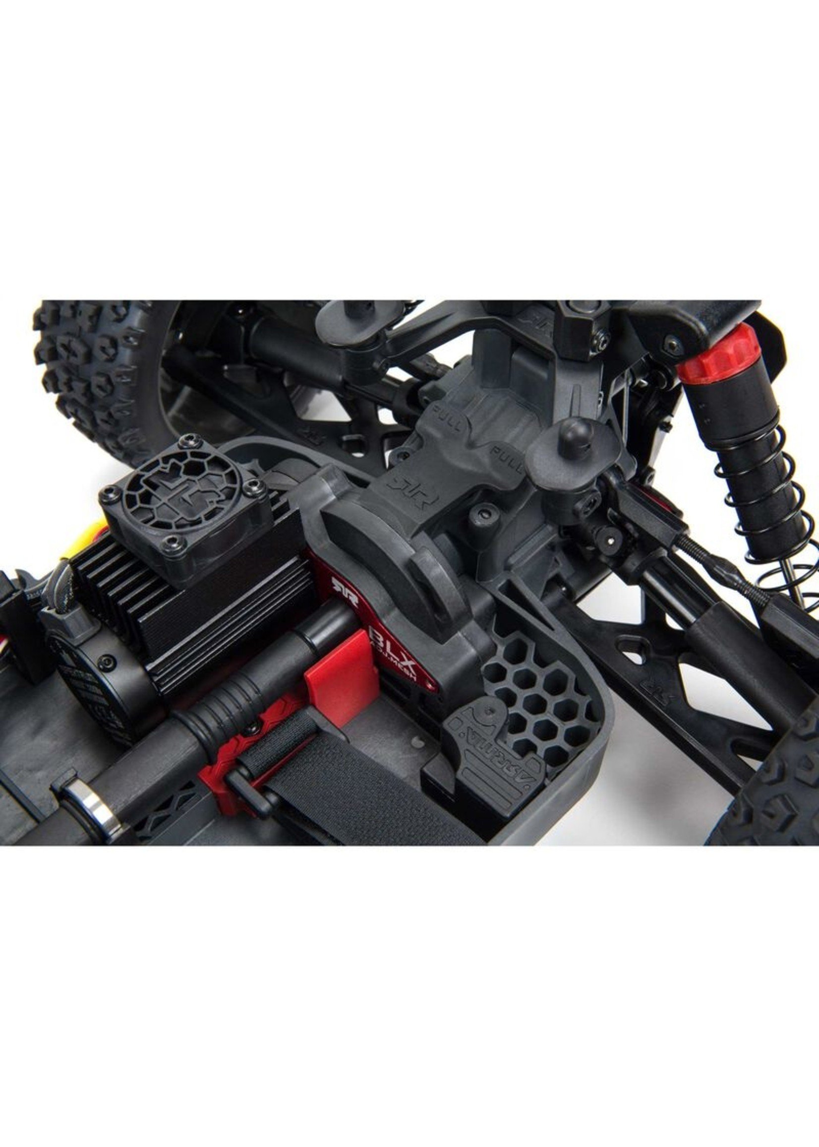Arrma 1/8 Typhon 3S BLX V3 4WD Brushless Buggy RTR - Red