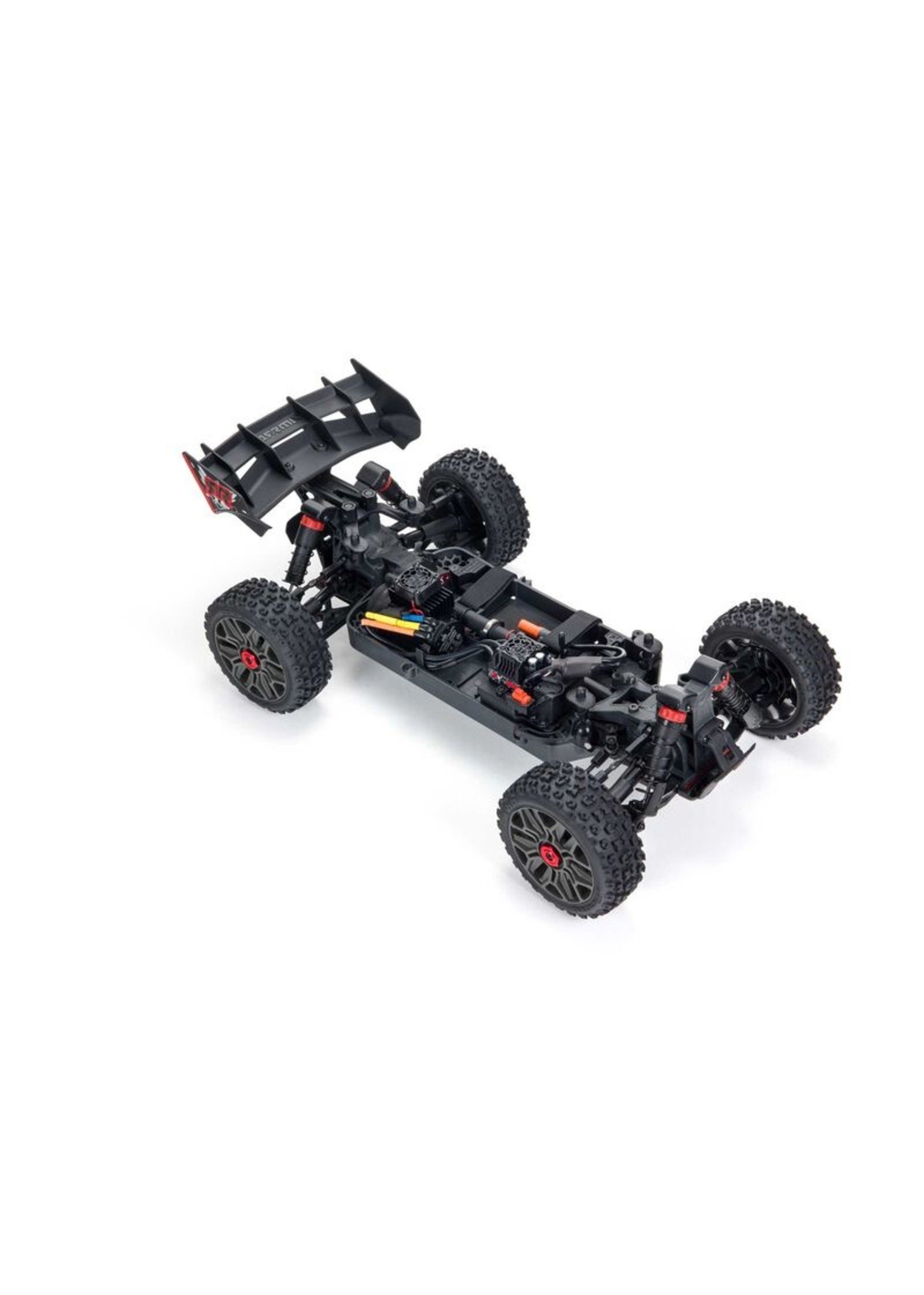 Arrma 1/8 Typhon 3S BLX V3 4WD Brushless Buggy RTR - Red