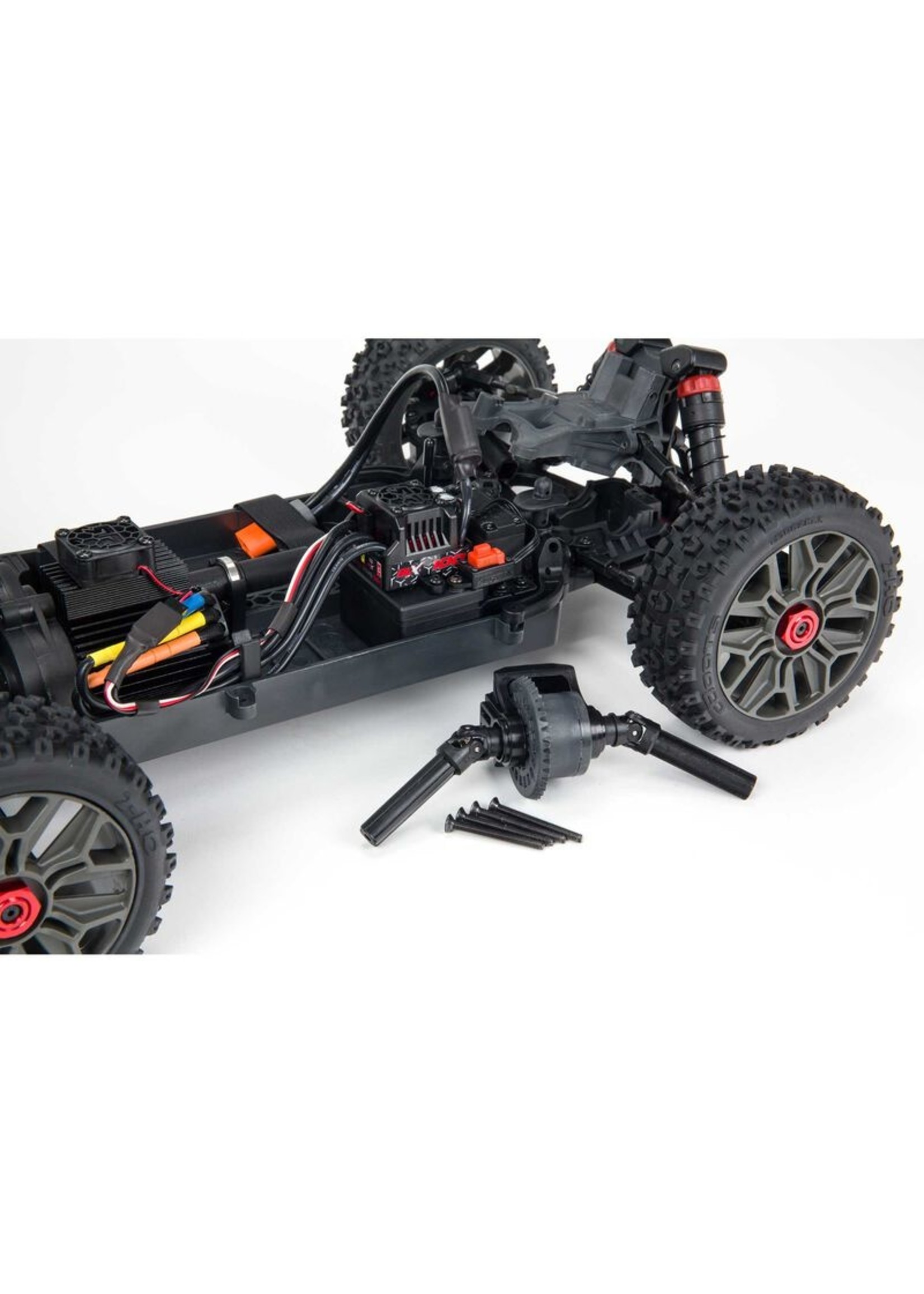 Arrma 1/8 Typhon 3S BLX V3 4WD Brushless Buggy RTR - Red