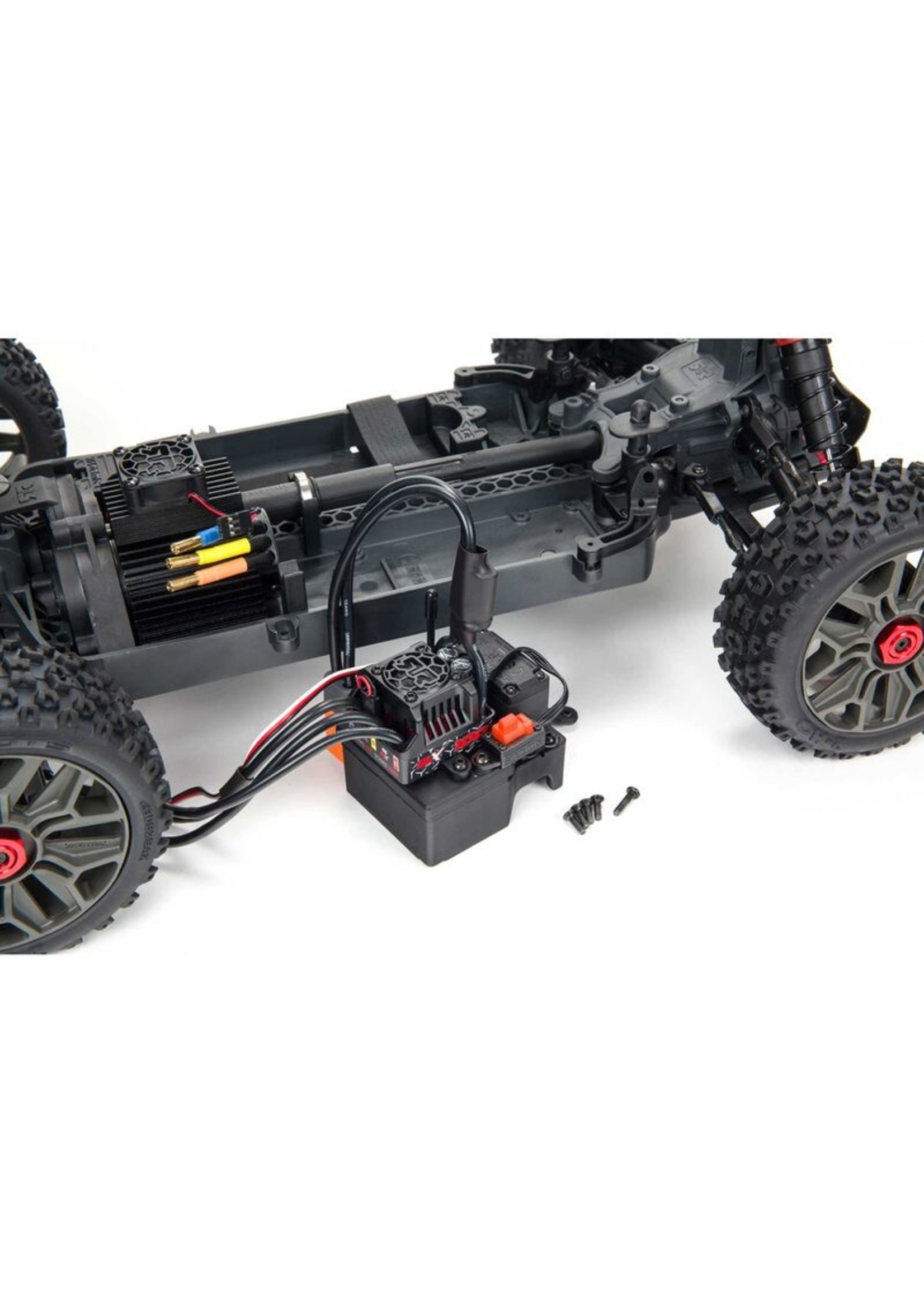 Arrma 1/8 Typhon 3S BLX V3 4WD Brushless Buggy RTR - Red