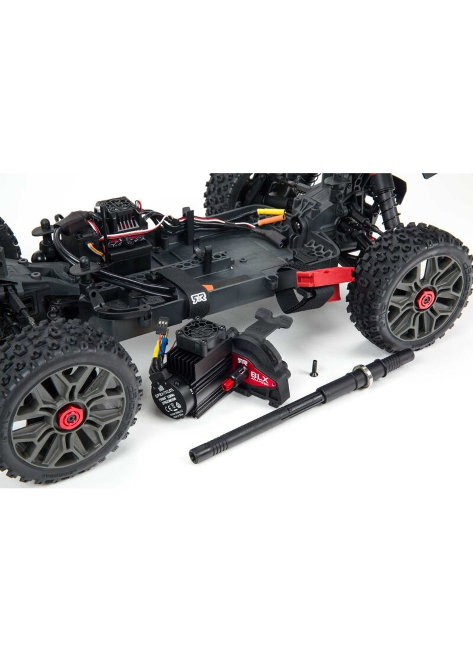 Arrma 1/8 Typhon 3S BLX V3 4WD Brushless Buggy RTR - Red