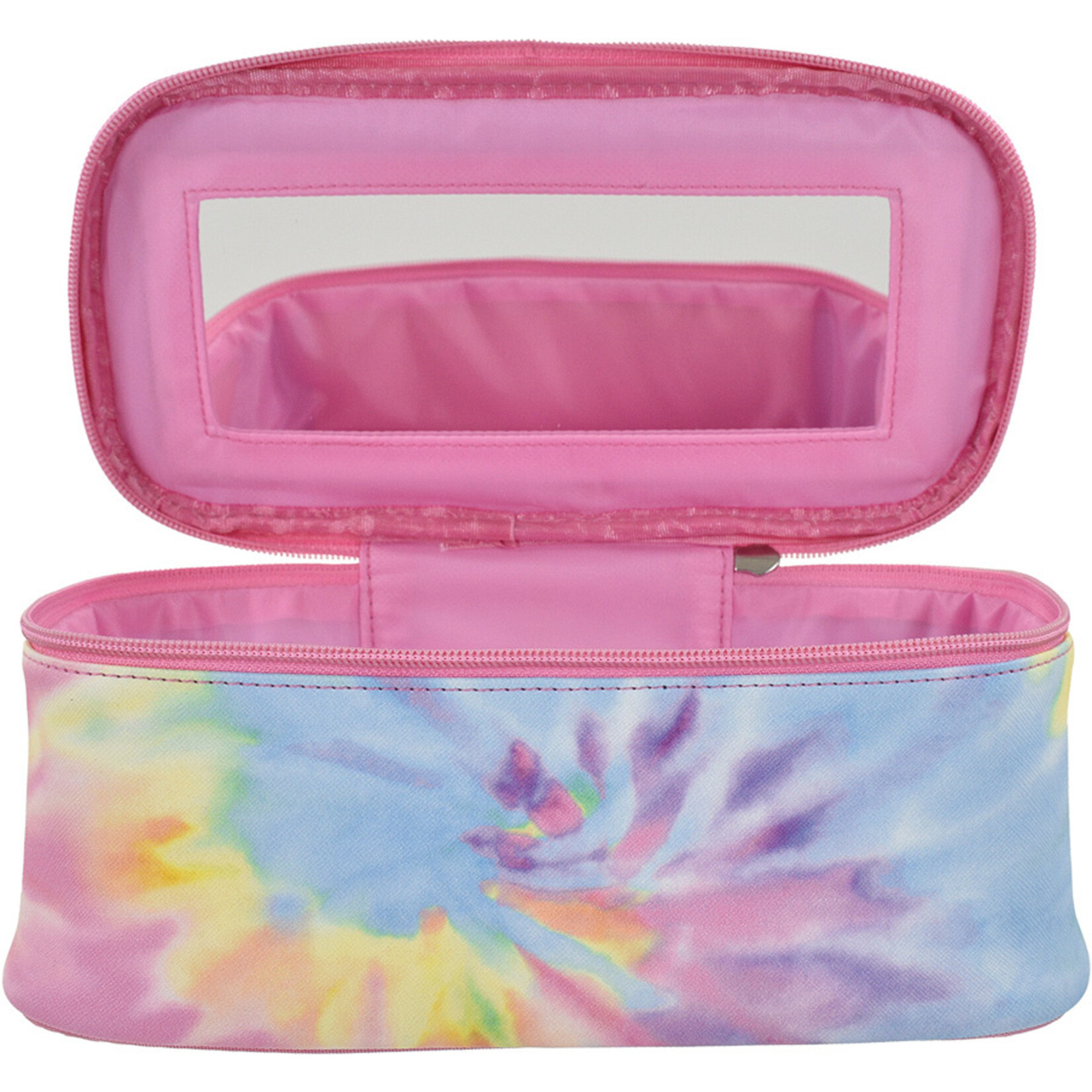 Iscream Pastel Tie Dye Cosmetic Case