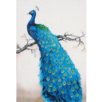 Diamond Dotz Blue Peacock - Facet Art Kit