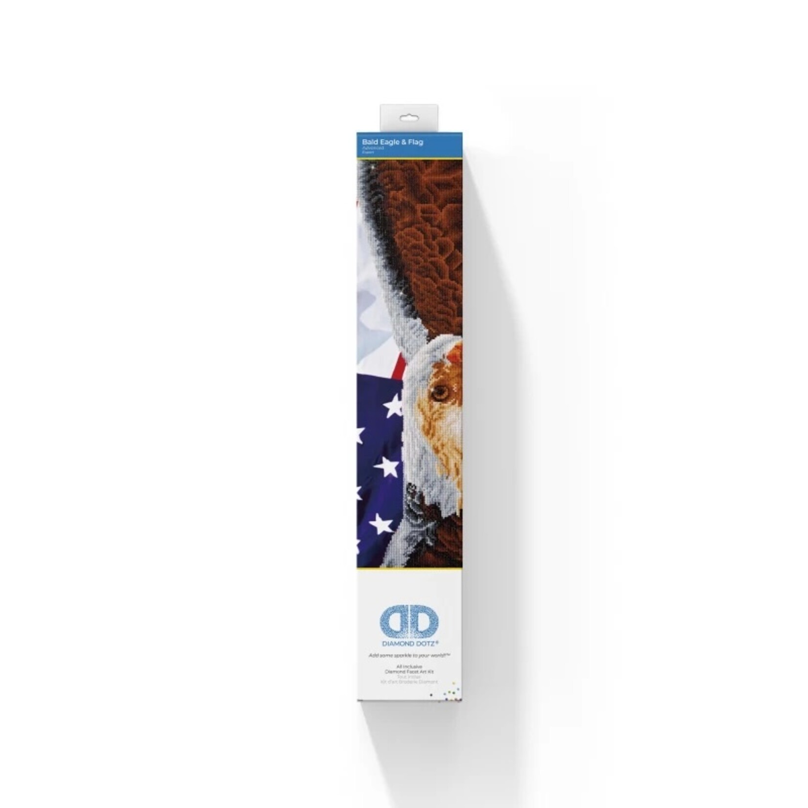 Diamond Dotz Bald Eagle & Flag - Facet Art Kit