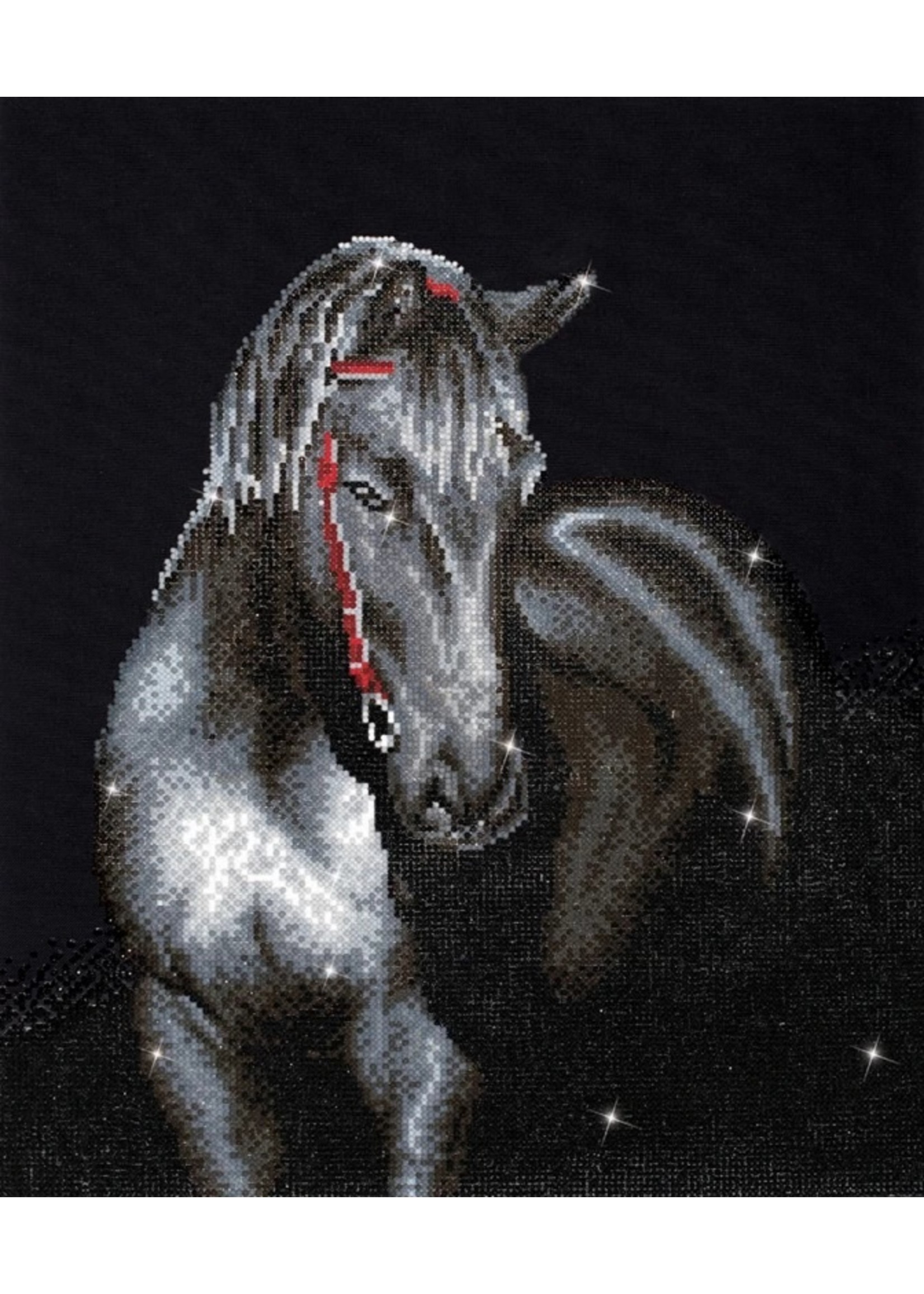 Diamond Dotz Midnight Stallion - Facet Art Kit