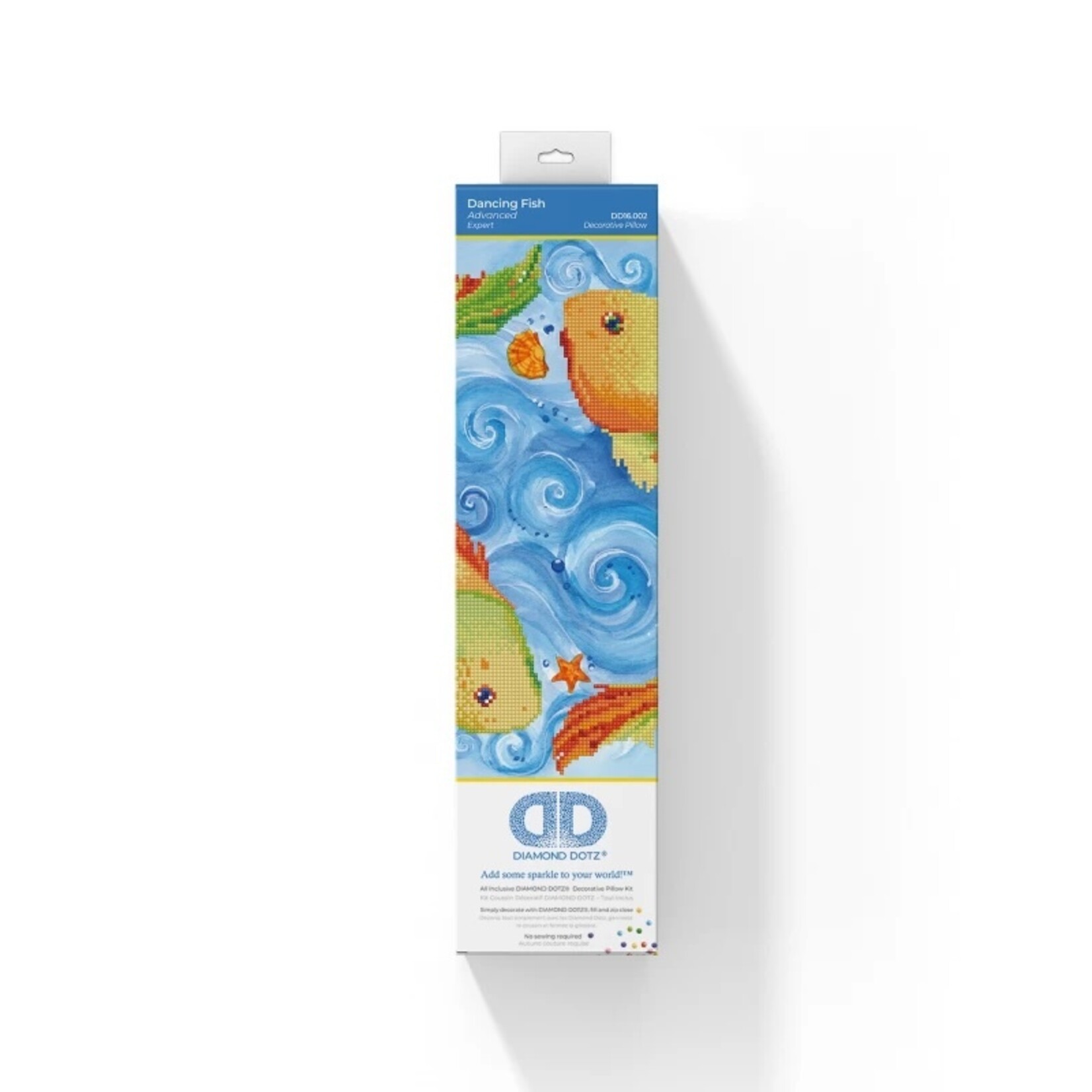 Diamond Dotz Dancing Fish Pillow - Facet Art Kit