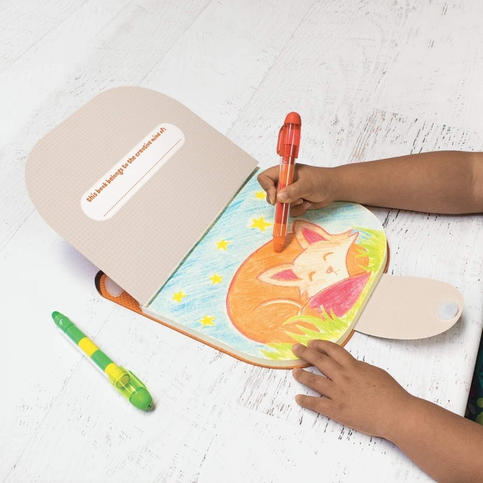 Ooly Carry Along Sketchbook - Fox