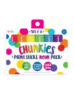 Ooly Chunkies Paint Sticks Neon-6pk/12