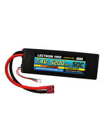 Common Sense RC 2S5200-50D - 7.4V 5200mAh 50C Lipo Battery with Deans-Type Connector