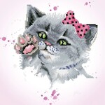 Diamond Dotz Eye Spy Kitty - Facet Art Kit