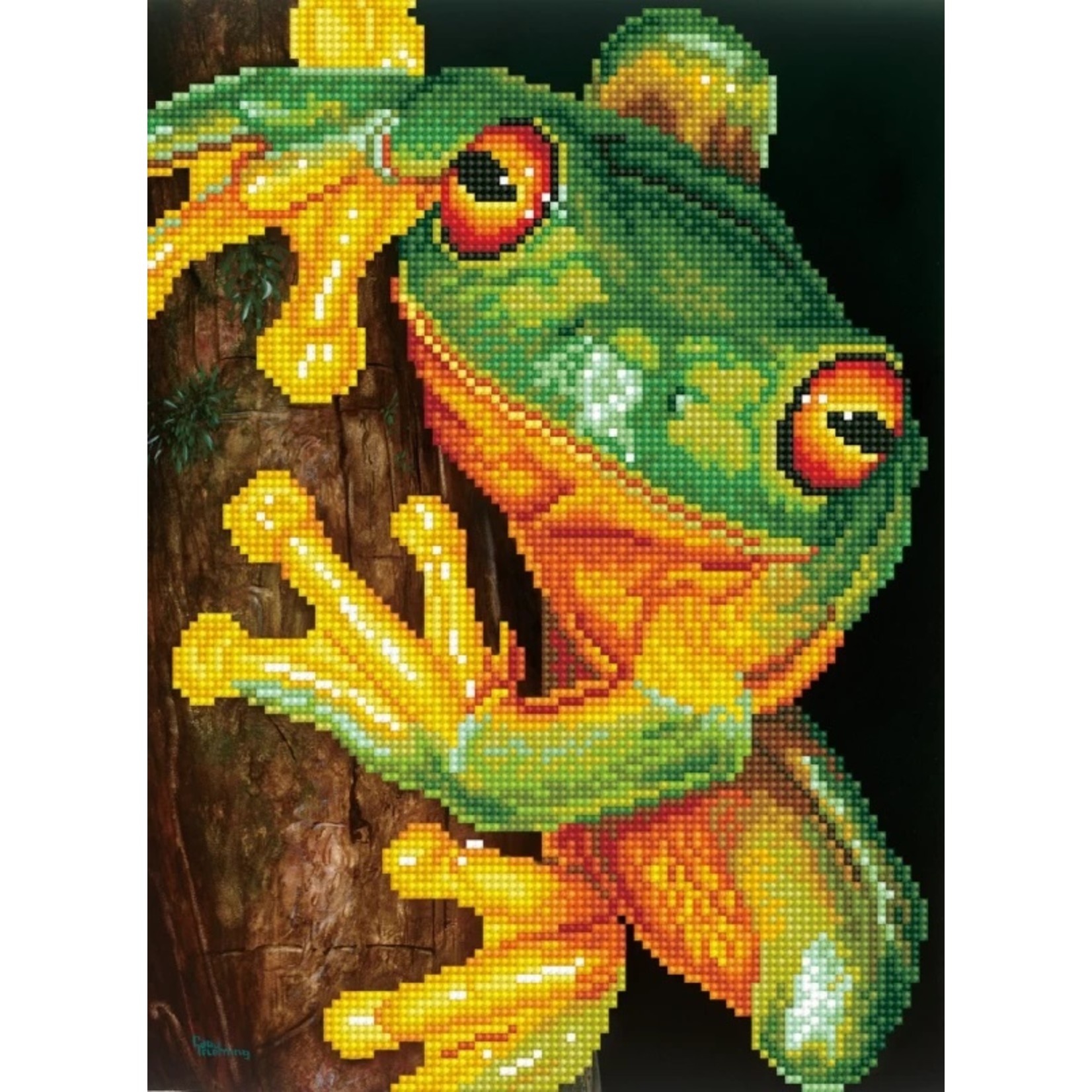 Diamond Dotz Green Tree Frog - Facet Art Kit