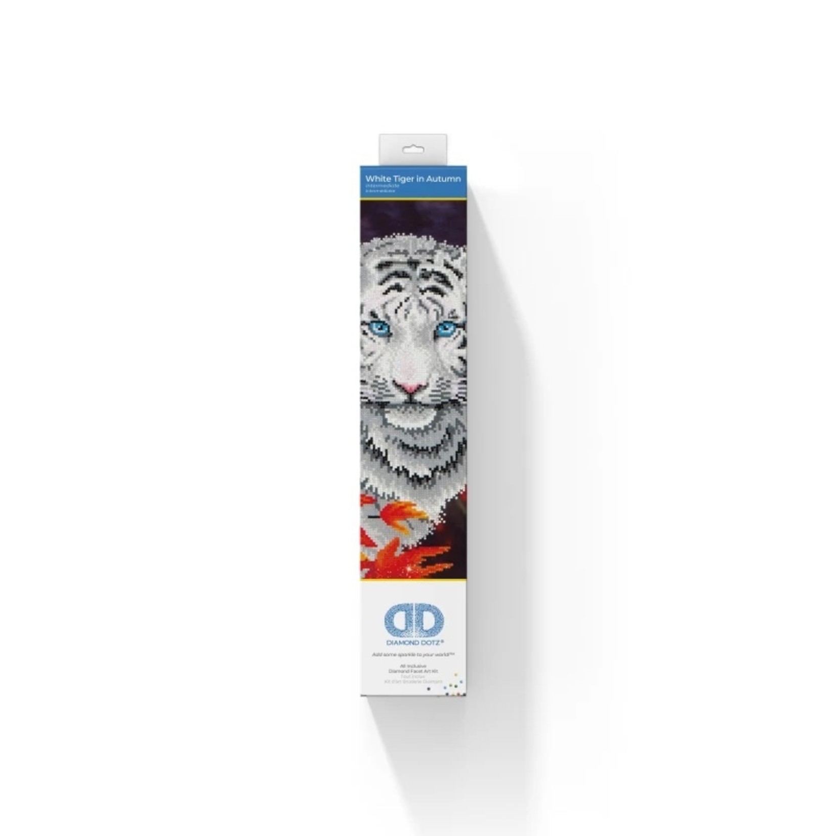 Diamond Dotz White Tiger in Autumn - Facet Art Kit