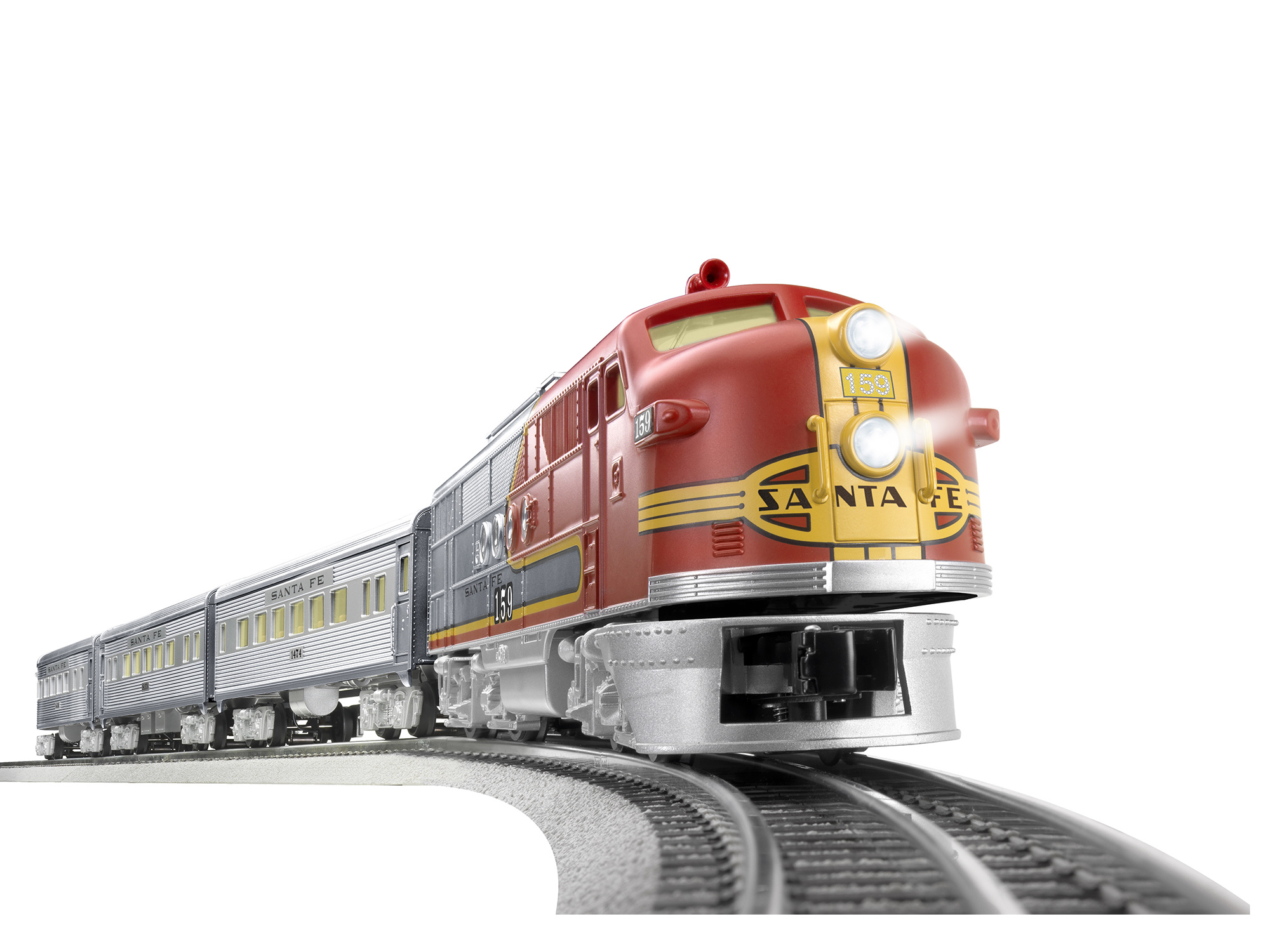 Lionel 684719 Santa Fe Super Chief LionChief Ready to Run Train Set