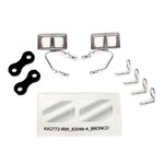 Traxxas 8073X - Side Mirrors - Chrome