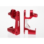 Traxxas 6832R - Aluminum Caster Blocks, Left & Right - Red