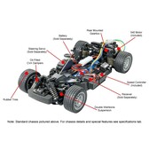 Tamiya 58572A - 1/10 Volkswagen Beetle - M-06 Chassis Kit - Hub Hobby