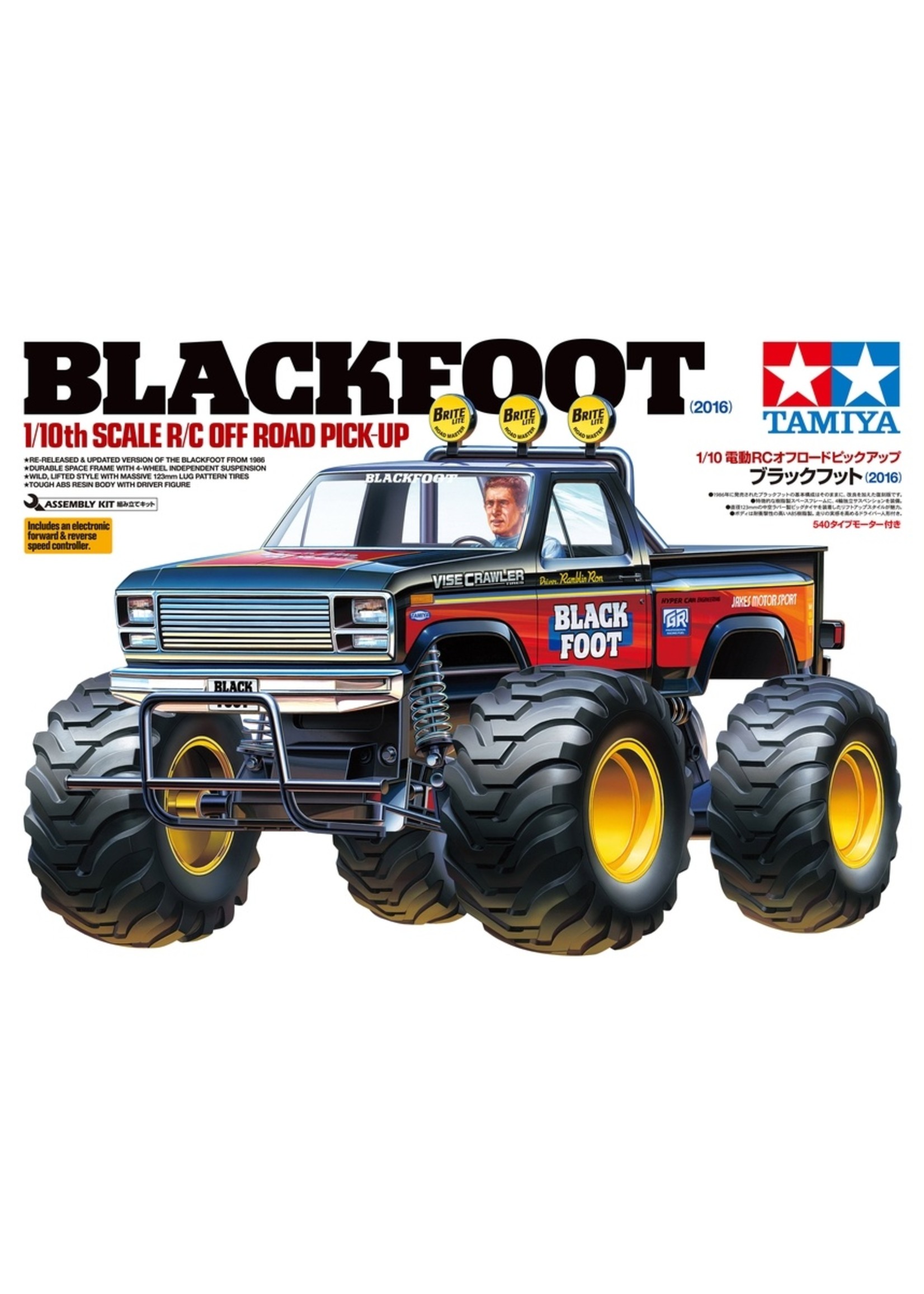 Tamiya 1/10 Blackfoot 2WD 2016 Kit