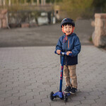Micro Kickboard Micro Maxi Deluxe LED - Blue