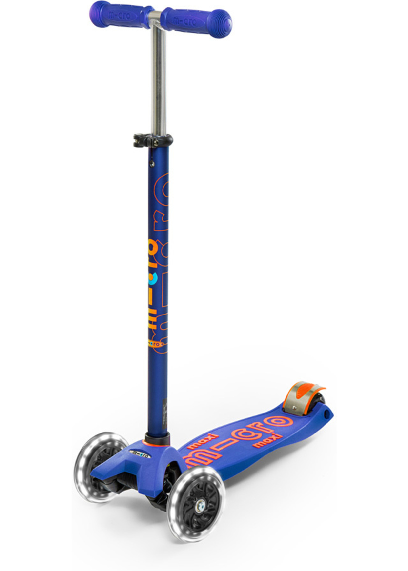 Micro Kickboard Micro Maxi Deluxe LED - Blue