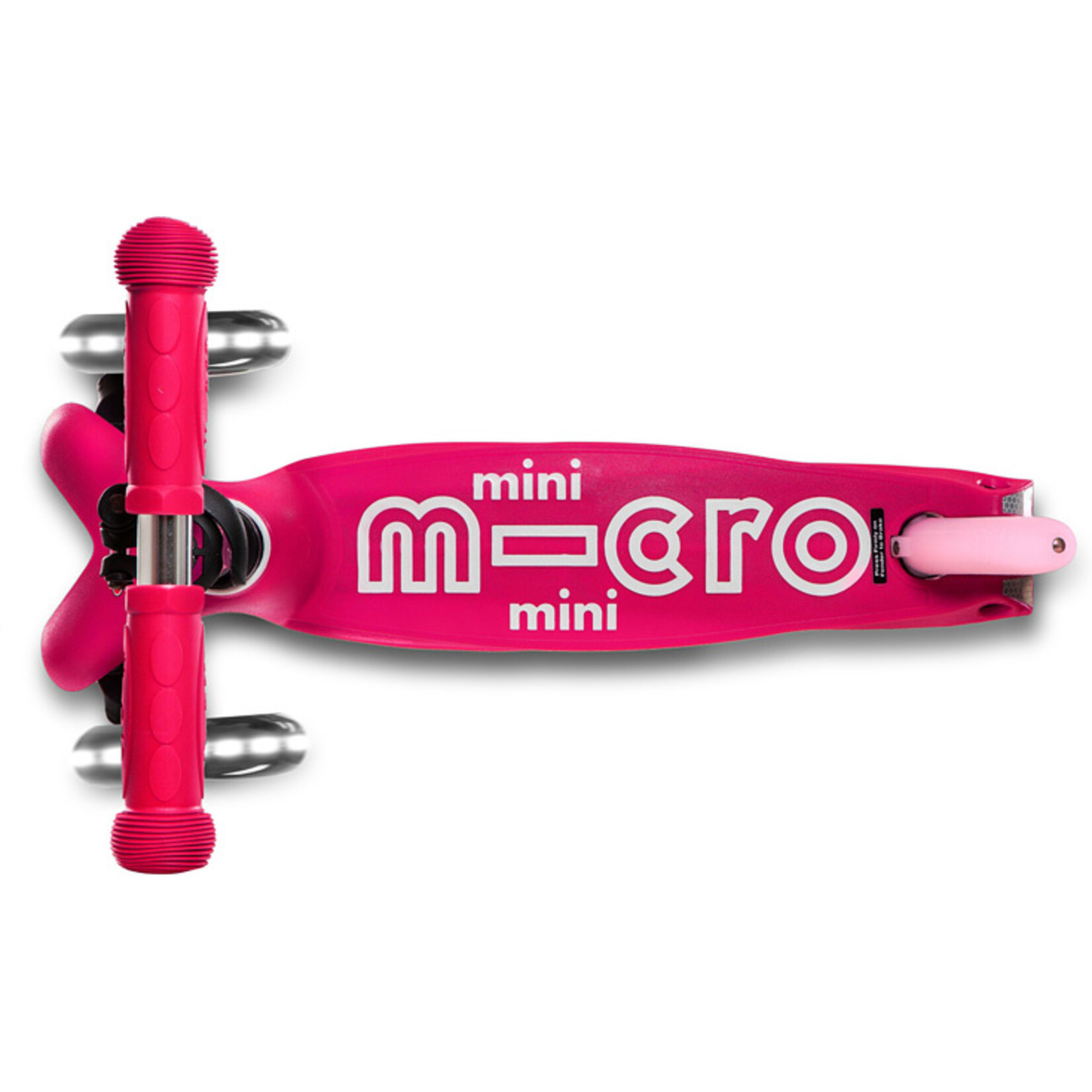 Micro Kickboard Micro Mini Deluxe LED Pink