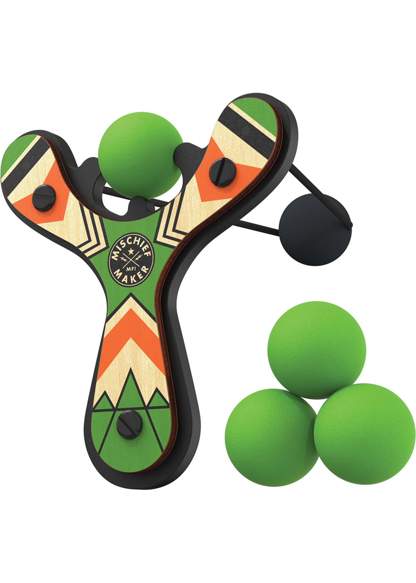 123 Beyond Mischief Maker Slingshot- Classic Green