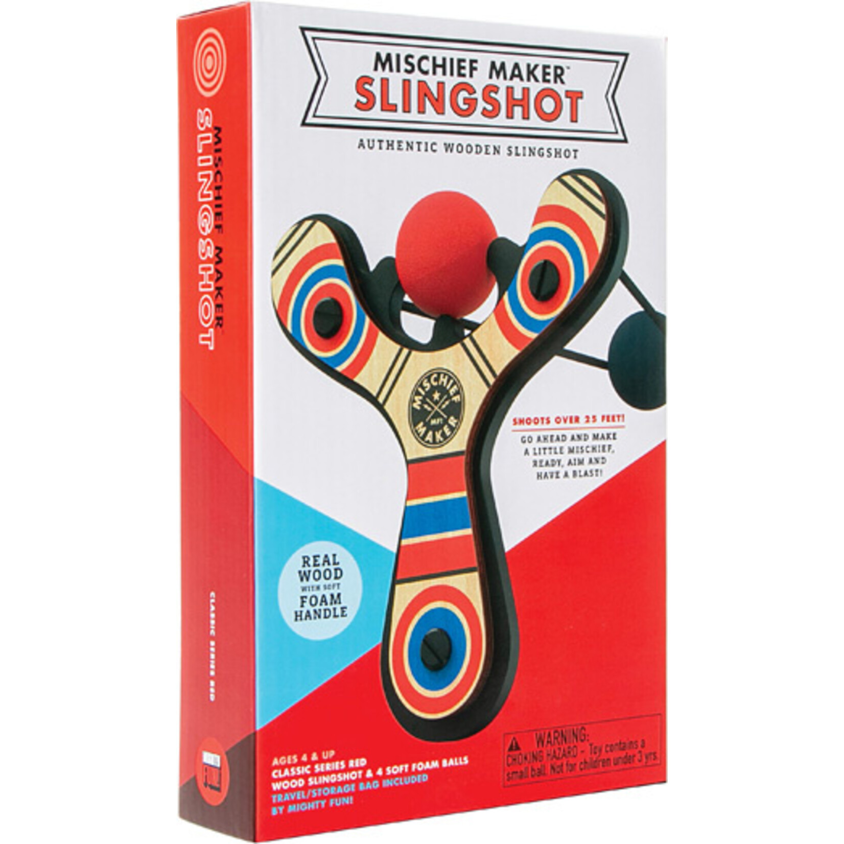123 Beyond Mischief Maker Slingshot- Classic Red