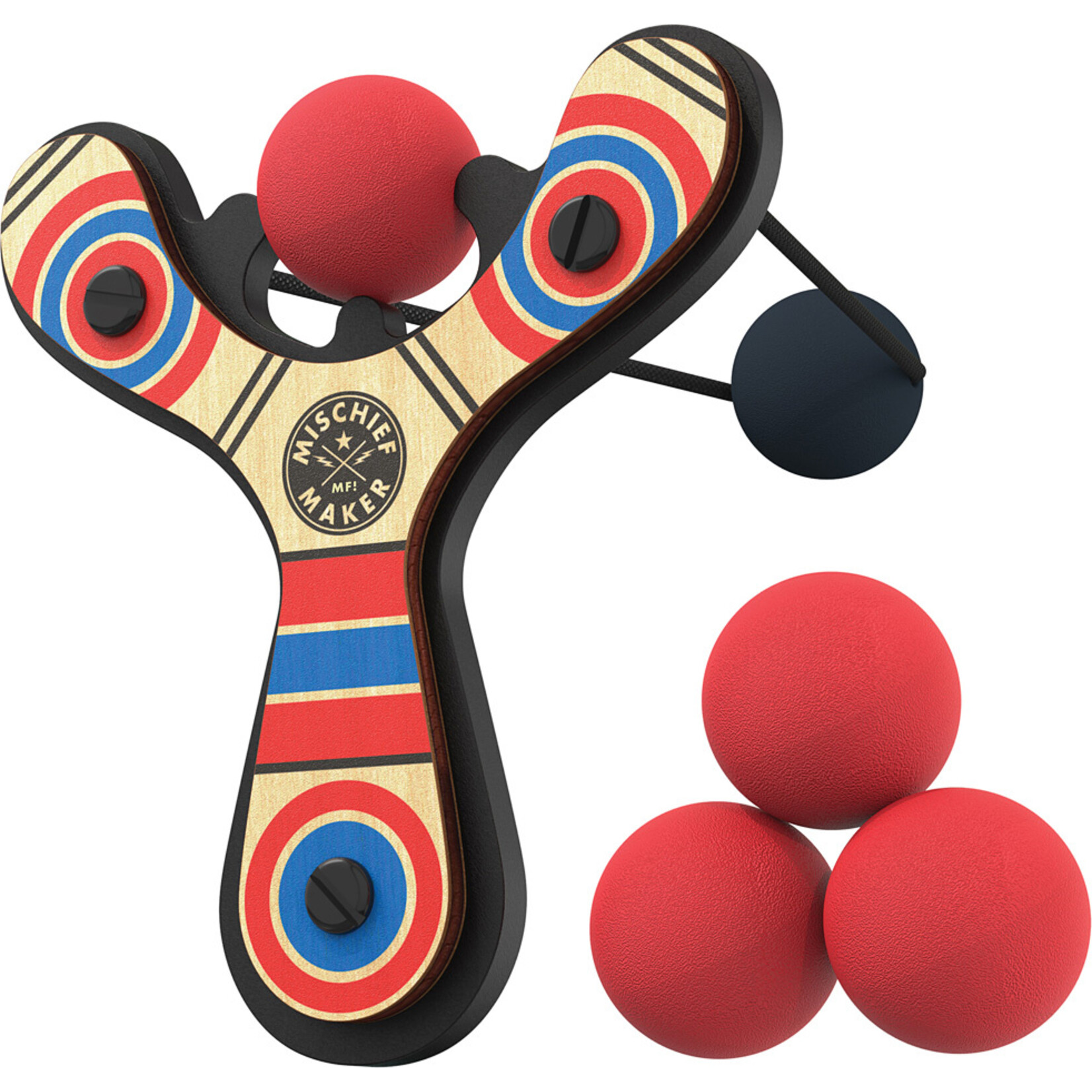 123 Beyond Mischief Maker Slingshot- Classic Red