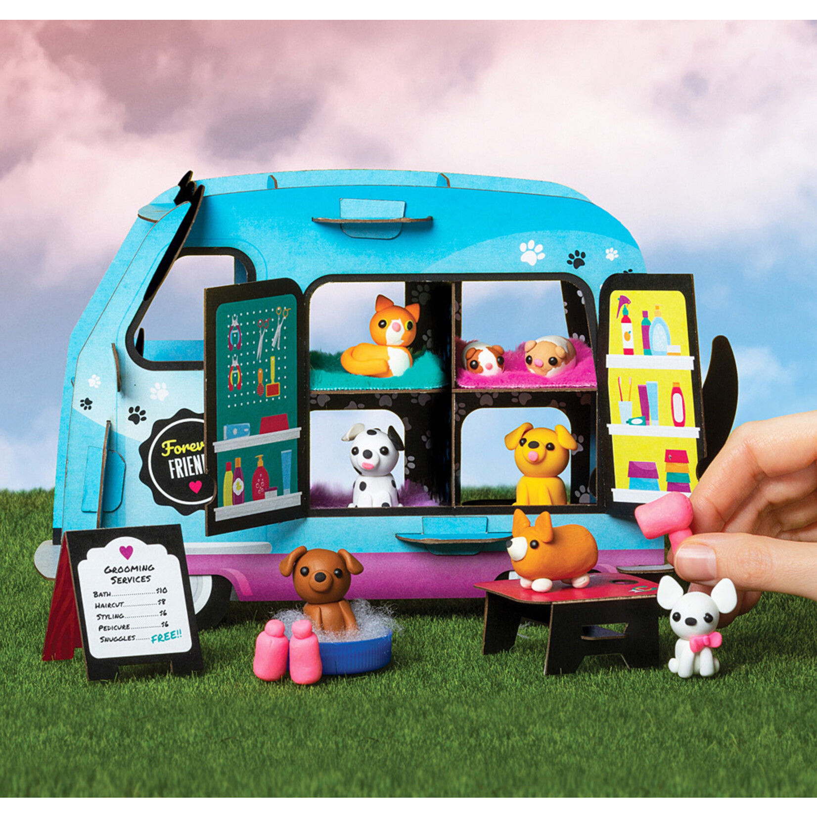 Klutz Mini Clay World - Pet Adoption Truck