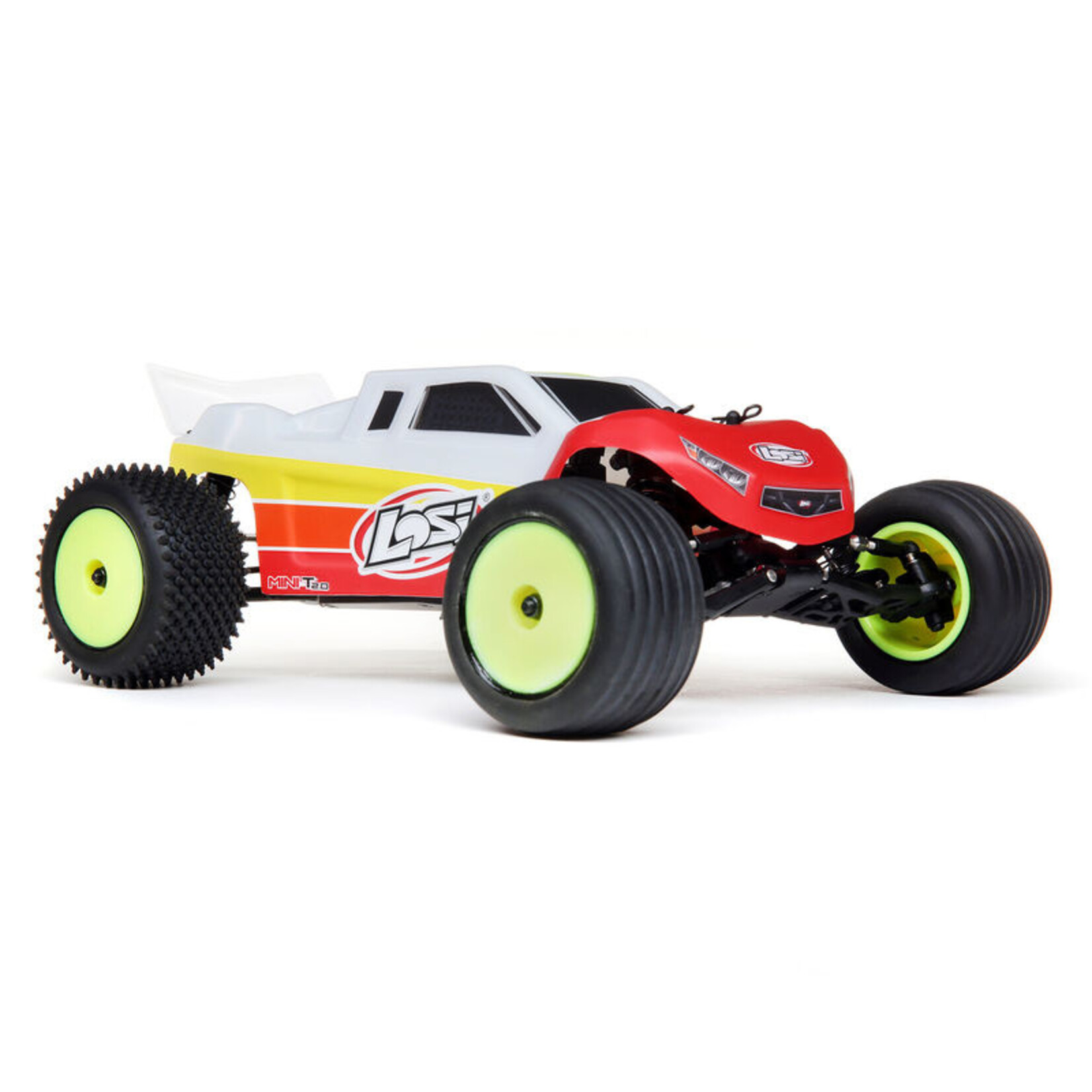 Losi 1/18 Mini-T 2.0 2WD RTR Brushless Stadium Truck - Red
