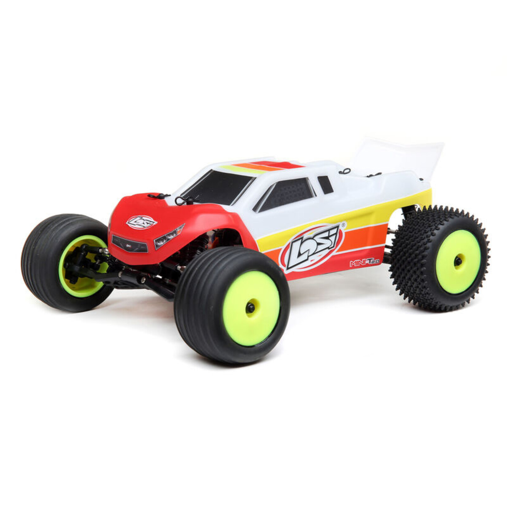 Losi 1/18 Mini-T 2.0 2WD RTR Brushless Stadium Truck - Red