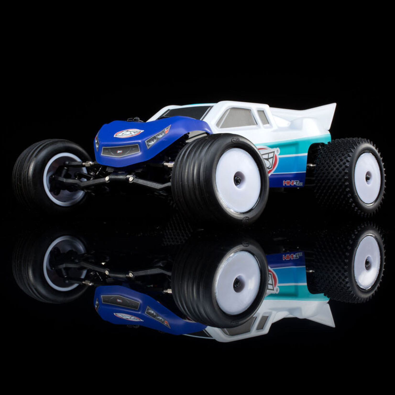 Losi 1/18 Mini-T 2.0 2WD RTR Brushless Stadium Truck - Blue