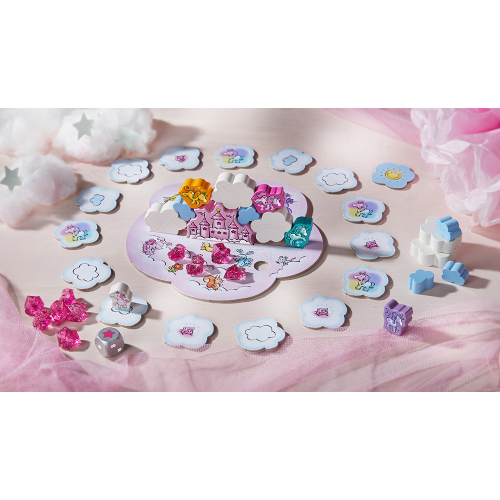 Haba Unicorn Glitterluck- Cloud Stacking