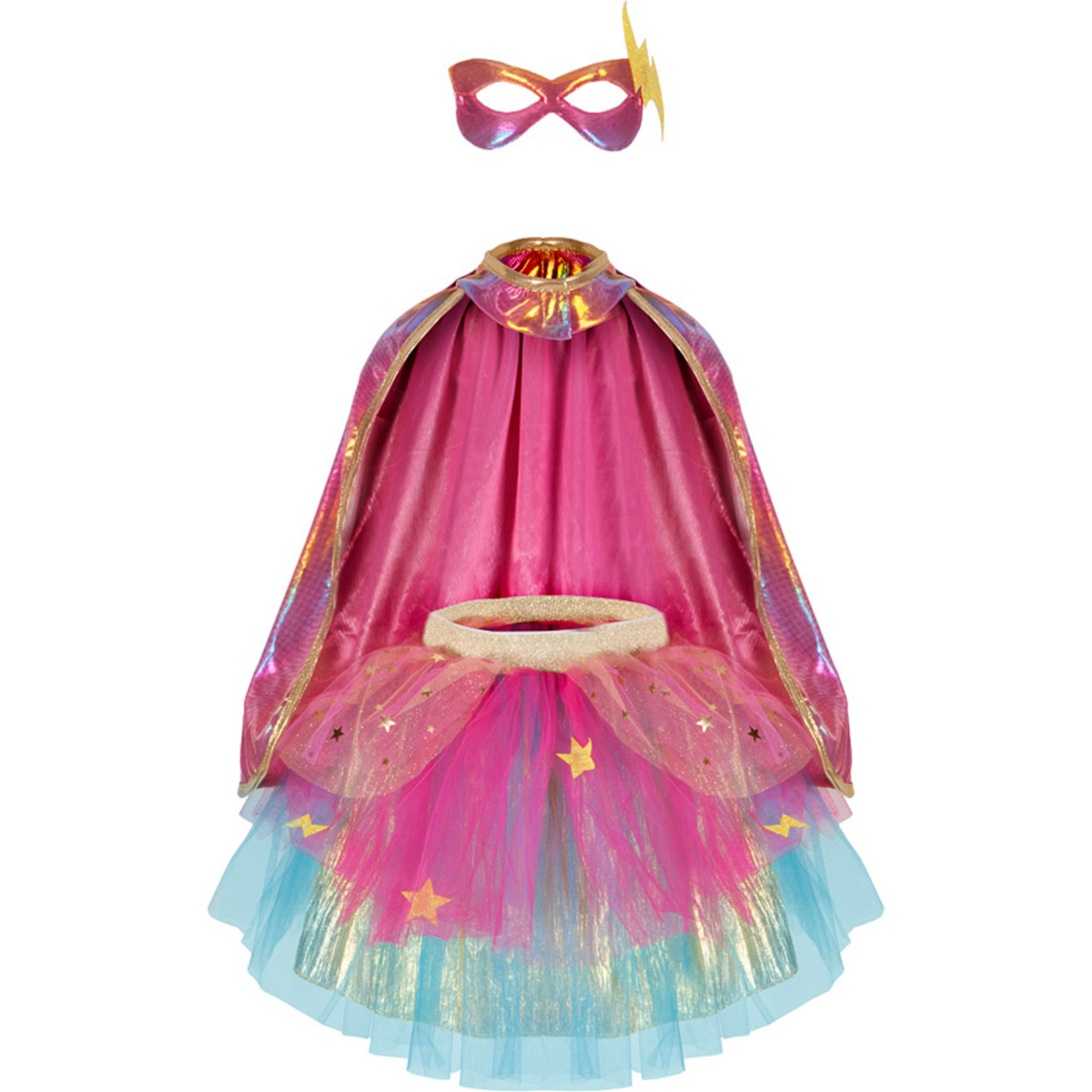 Great Pretenders Super Duper Tutu with Cape and Mask (Size 4-6)
