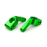 Traxxas 3652G - Aluminum Stub Axle Carriers - Green
