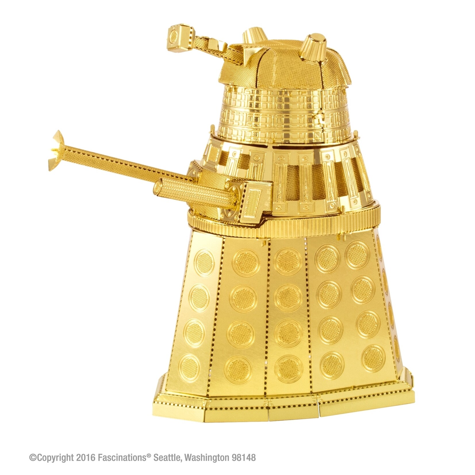Fascinations Metal Earth - Dr. Who Gold Dalek