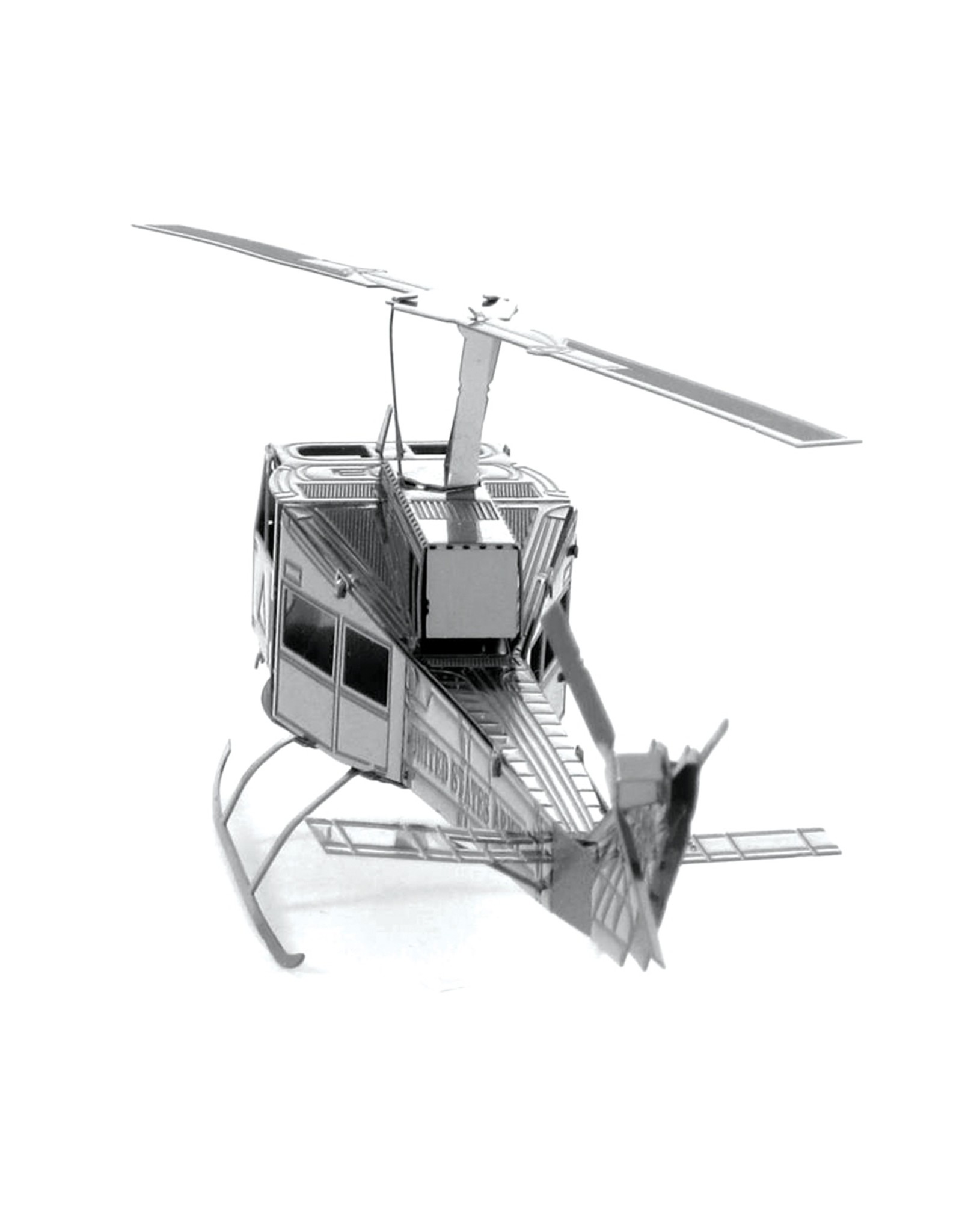 Details about   Metal Earth Fascinations Huey UH-1 Helicopter 3D Metal Model Kit