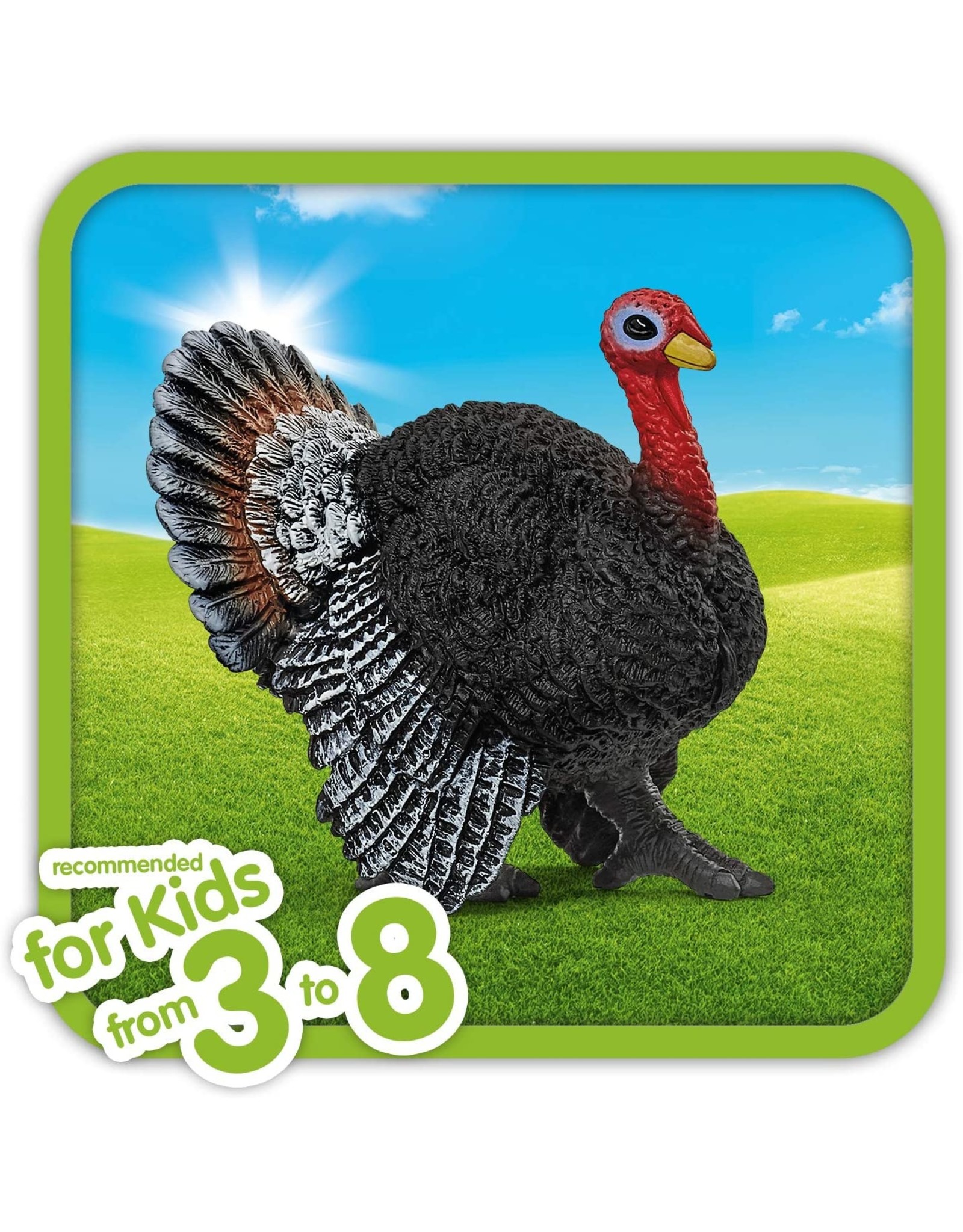 Schleich Turkey Animal Figure 13900 in Stock for sale online