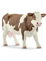 Schleich 13801 - Simmental Cow