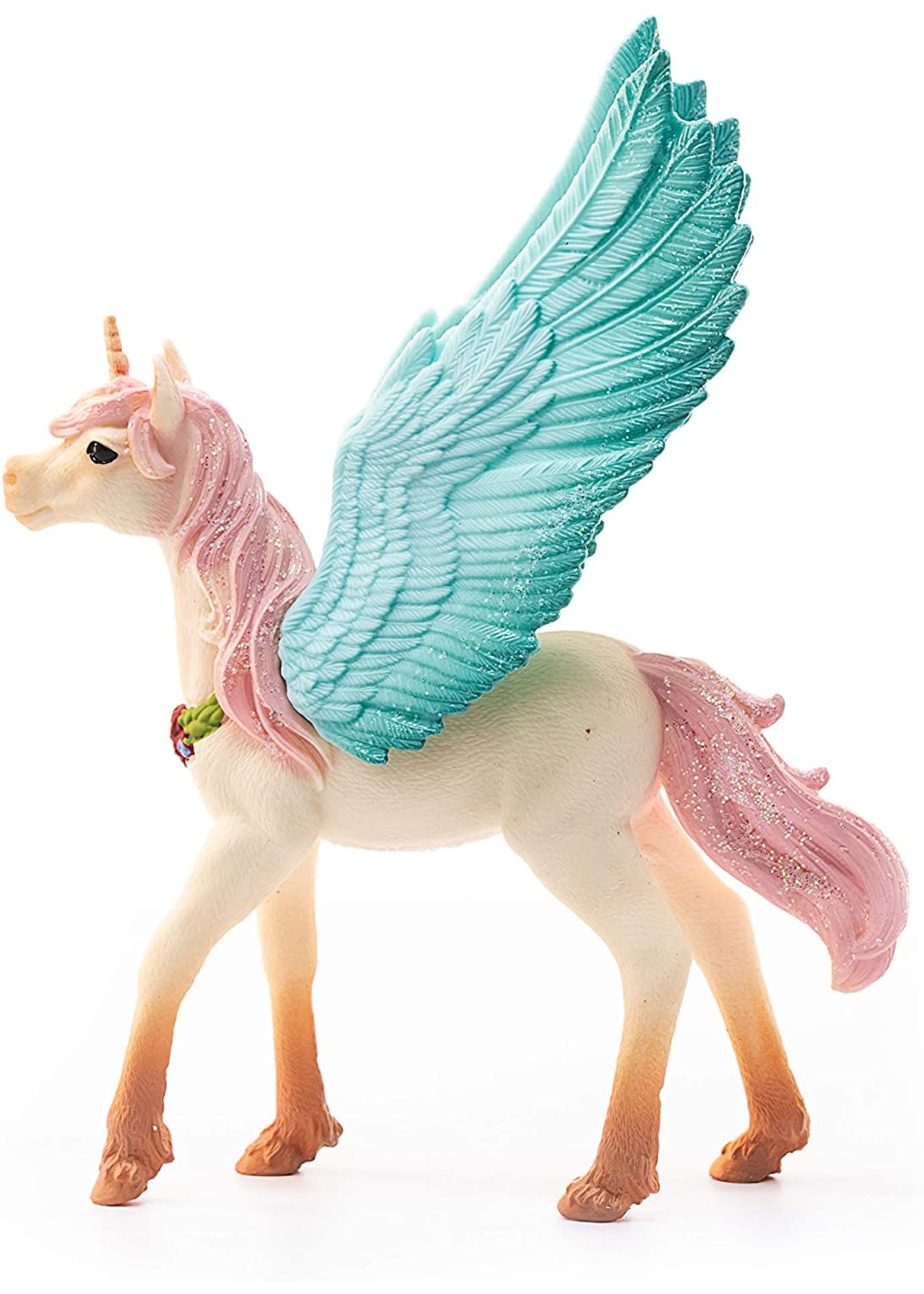 Schleich 70575 - Decorated Unicorn Pegasus, Foal