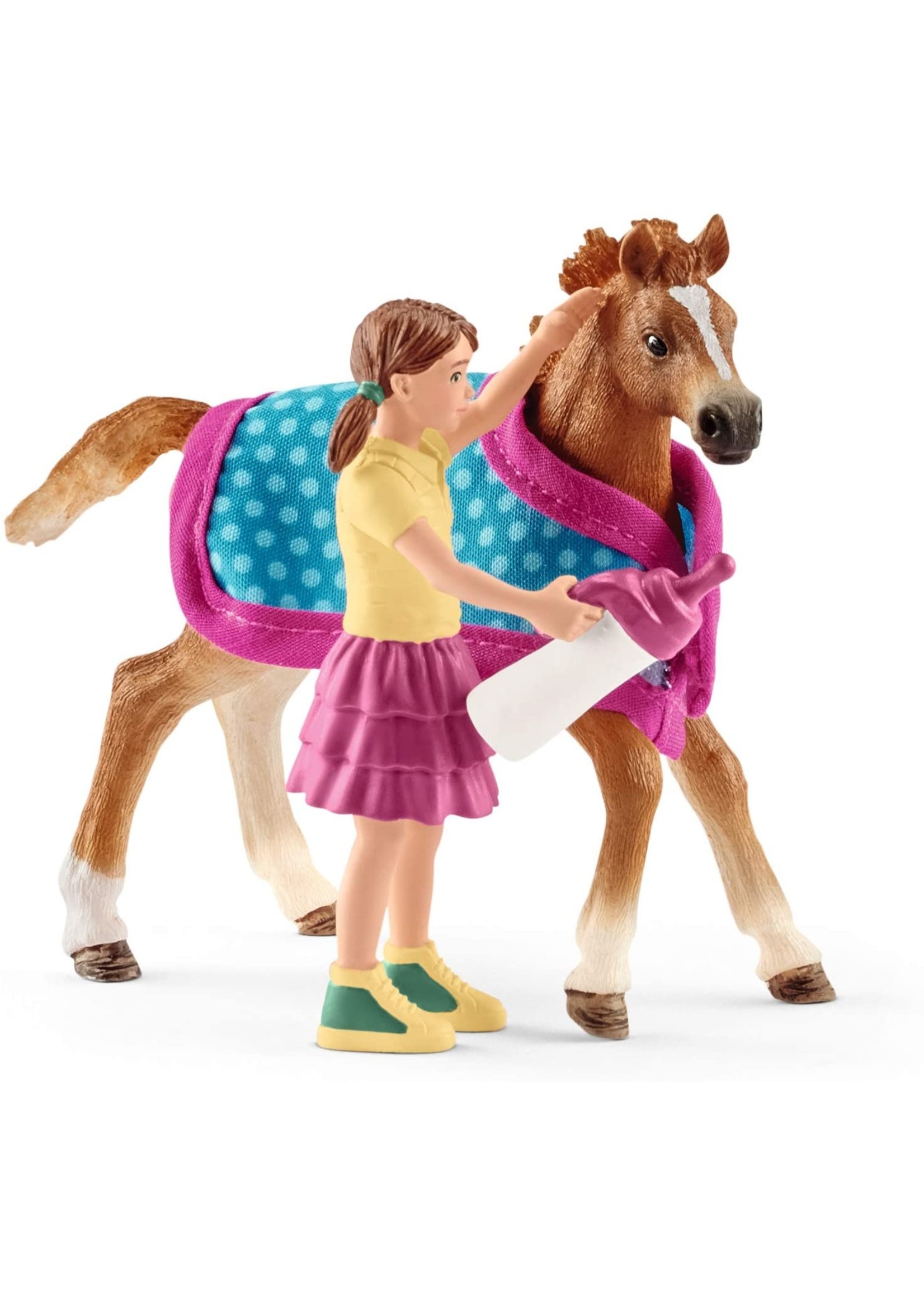 Schleich 42361 - Foal with Blanket