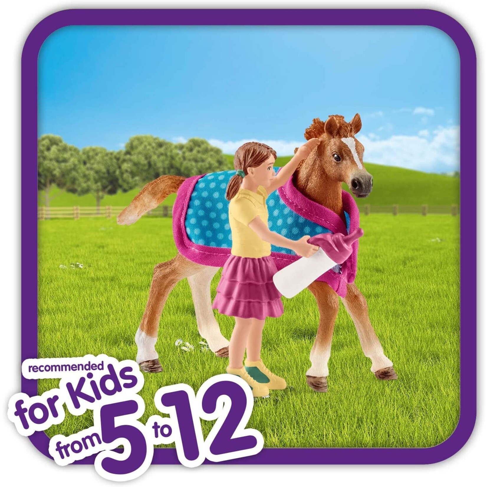 Schleich 42361 - Foal with Blanket